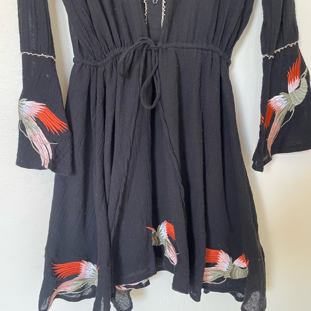 ISLA Black Embroidered Dress - Picture 8 of 15